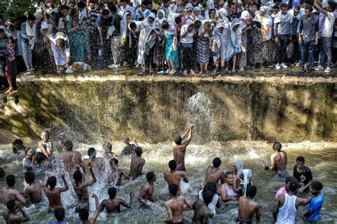 Timkat Festival In Gondar Ethiopia Editorial Stock Photo Image Of