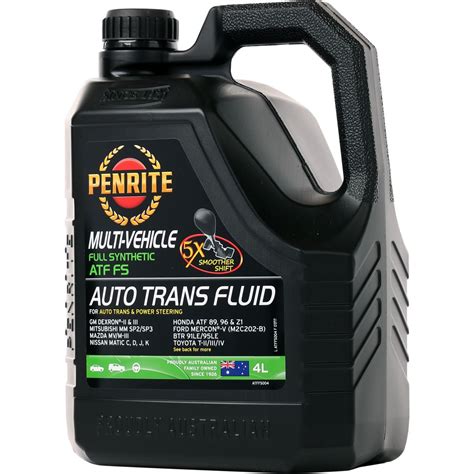 Penrite Atf Fs Multivehicle Automatic Transmission Fluid 4l Atffs004