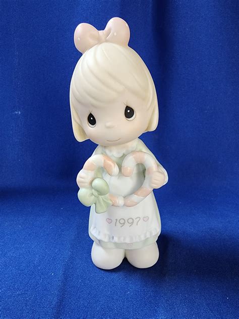 Precious Moments Annual Christmas Figurine 1997 Cane You Join Us Fo