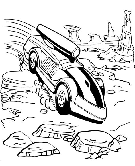 Hot Wheels Kosmiczny Pojazd Kolorowanka Kolorowanki Do Druku E