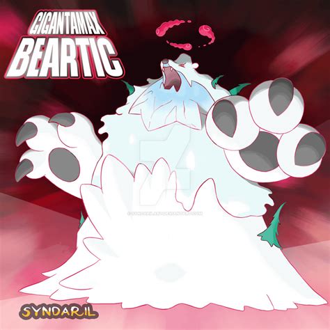 Gigantamax Beartic Fanart Rpokemonswordandshield