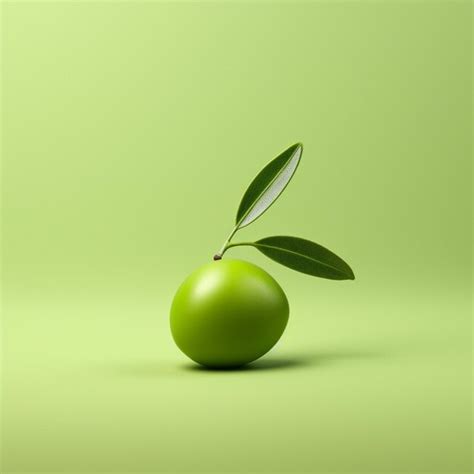 Premium AI Image Olive Minimalist Wallpaper High Quality 4k Hdr