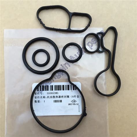 Original Engine Oil Cooler Repair Kits Gaskets Seals OEM 55565385 For