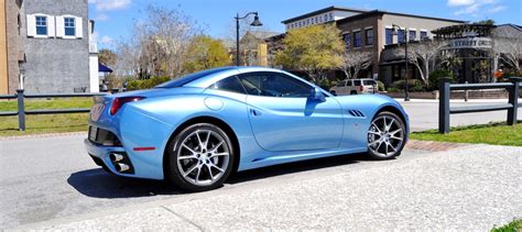 2014 Ferrari California In Blu Mirabeau 60 Angle Sunny Photo Shoot 10