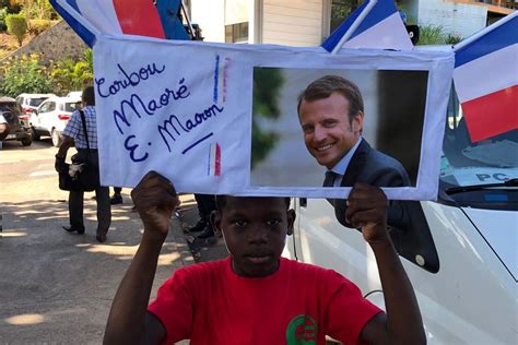 Emmanuel Macron Est Arriv Mayotte