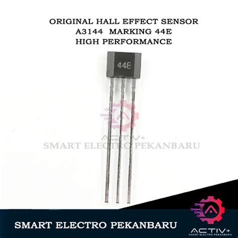 Jual ORIGINAL A3144 SENSOR HALL EFFECT MARKING 44E HALL OH3144 Y3144 ...