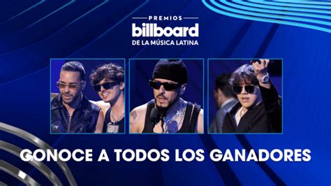 Los Ganadores De Los Premios Billboard Lista Completa