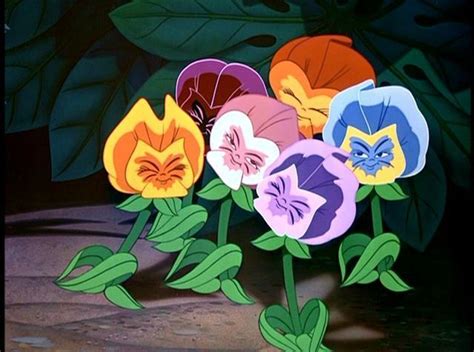 Alice In Wonderland 1951 Flowers