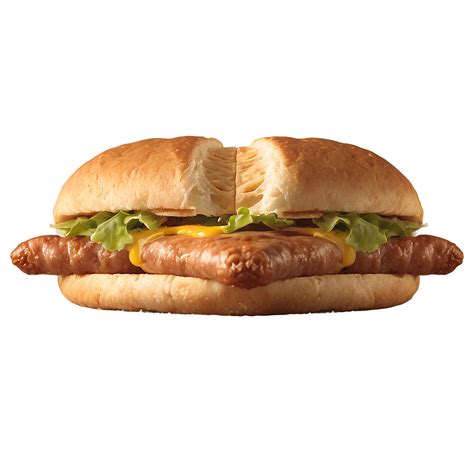 Burger King Sausage Croissanwich Png Bvt14