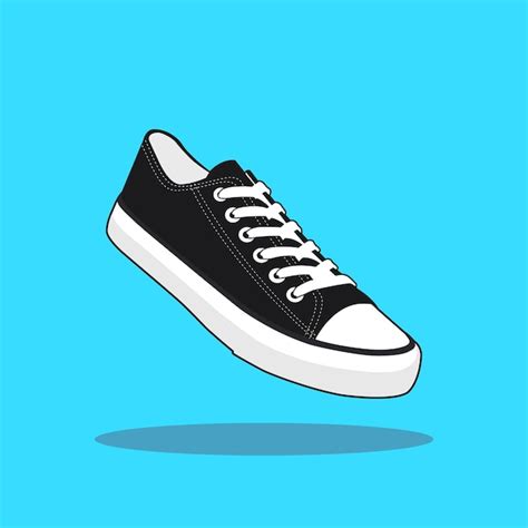 Zapatos De Lona En Blanco Y Negro Zapatillas Deportivas Para Correr