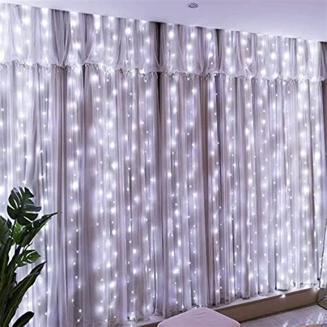 300 Led Curtain Lights Usb Plug In Window Lights 3m X 3m 8 Modes