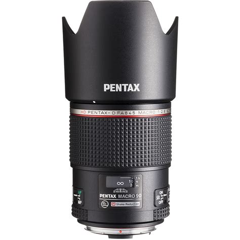 Pentax 90mm F 2 8 D FA 645 Macro ED AW SR Lens 22210 B H Photo