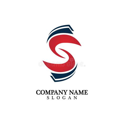 Vetor De Design Do Logotipo Da Letra S Corporativa Da Empresa