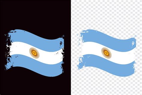 Argentina Brush Flag Design Graphic By Emuchy1999 · Creative Fabrica