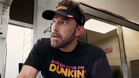 Ben Affleck Admits Some Dunkin Donuts Customers Were Not Pleased He