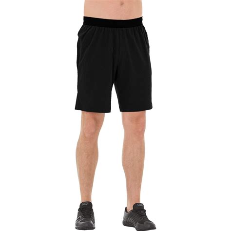 Asics Mens Woven Training Shorts Performance Black Tennisnuts