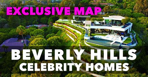 Beverly Hills Celebrity Homes Map: No More Confusion!