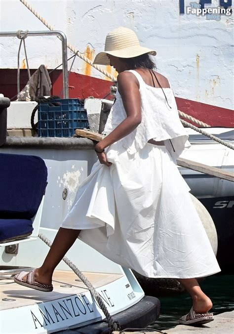 Maya Jama Looks Amazing In A Bikini Top While Holding Hands With Stormzy On Hydra Island In