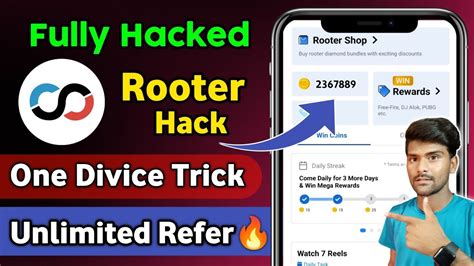 Rooter App Unlimited Coin Trick Rooter App Se Coin Kaise Kamaye