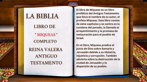 33 La Biblia Miqueas YouTube