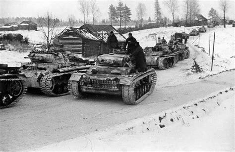 Panzer III Ausf J Of The 12 Panzer Division Winter Camo 1 World War