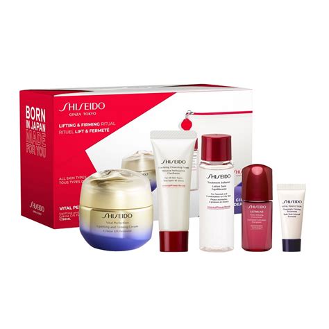 SHISEIDO Набор с лифтинг-кремом, повышающим упругость кожи VITAL ...