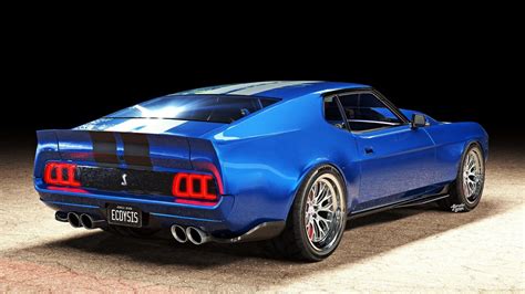 1971 Ford Mustang Mach 1 Digitally Transforms Into Ultimate Restomod ...