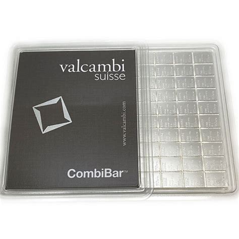 100g Silver Valcambi Combibar 100 X 1g ATS Bullion