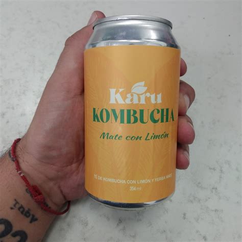 Karu Kombuc Kombucha Sabor Mate Con Limon Reviews Abillion