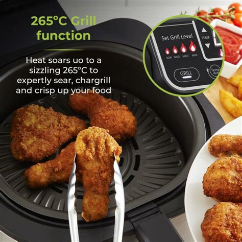 Tower T17086 Vortx 5 6l Air Fryer And Smokeless Grill Romerils Jersey