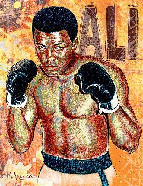 The Greatest Of All Time Drawing By Maria Arango Fine Art America