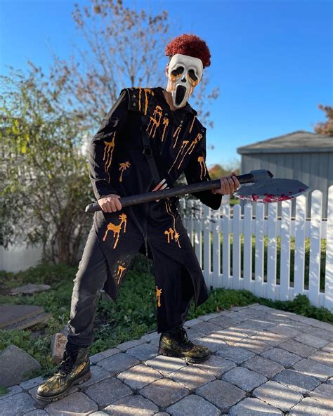 Dbd Blight Ghostface: My first cosplay : r/deadbydaylight