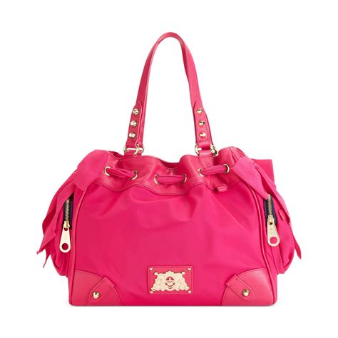 Juicy couture Nylon Daydreamer Bag in Pink | Lyst