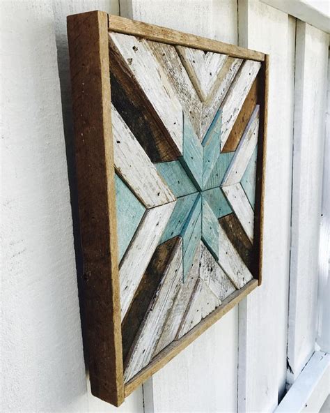 ANY SIZE: Square Rustic Wood Wall Art Star. Wooden Wall Art image 1 ...