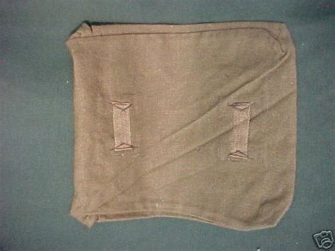 Original Wwii German Gas Cape Bag With Repro Gas Cape 31491123