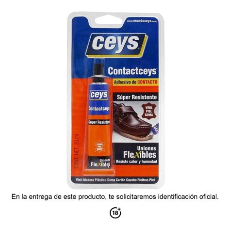 Adhesivo De Contacto Ceys 30 Ml Walmart