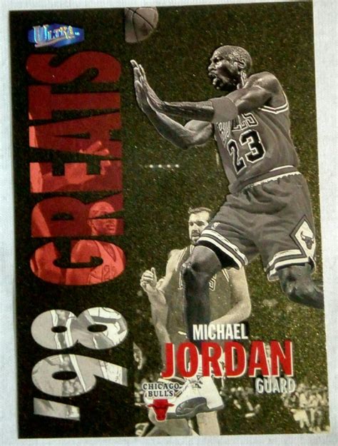 Michael Jordan Fleer Ultra Gold Medallion Hobbies Toys Toys Games