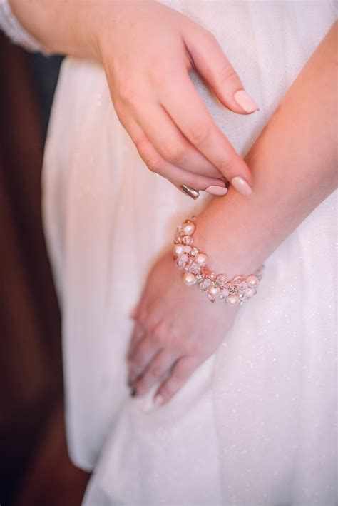 Wedding Pearl Bracelet Bridal Bracelet Pearl Pearl Etsy