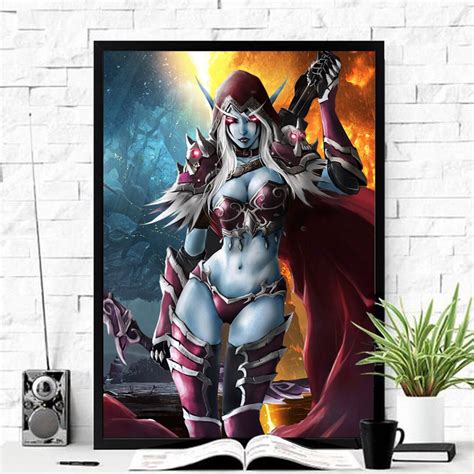 WOW Sylvanas Windrunner Poster World Of Warcraft Warcraft Poster