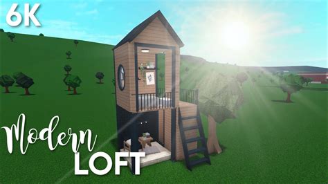 6k Modern Loft Bloxburg ROBLOX Speedbuild YouTube