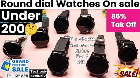 Top Round Dial Smartwatches Under Best Smartwatch Under