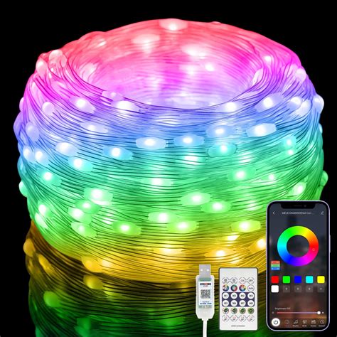 Led Strip Rgb M Led Streifen Steuerbar Via App Led Stripes Lichtband