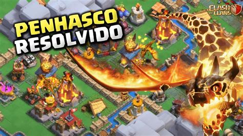 GUIA PENHASCO DOS DRAGÕES DERRUBE 2 ATAQUES CLASH OF CLANS