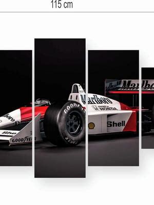 Quadro Carro F1 Ayrton Senna E Nigel Mansell Formula F1 Elo7