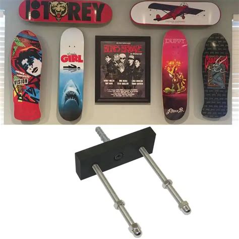 Hanger Skateboard Wall Mount Deck Display Luxury Floating Skate Deck