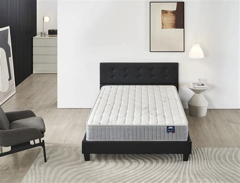 Ensemble Matelas Lit Avec T Te De Lit X Cm Essem Cm D