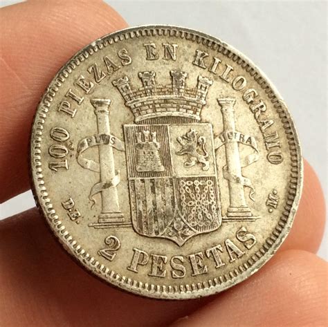 Pesetas Plata Gobierno Provisional