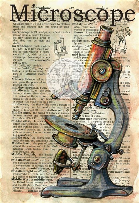 flying shoes art studio: MICROSCOPE | Book page art, Newspaper art ...