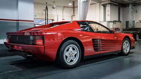 Otrolig Tidskapsel Fabriksny Ferrari Testarossa S Ljs Carup Se