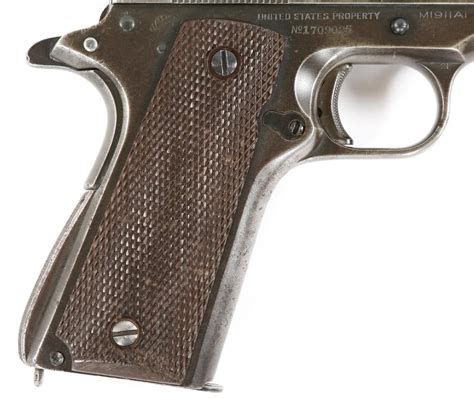 Sold Price 1944 Wwii Us Colt Model 1911a1 45 Acp Pistol November 6